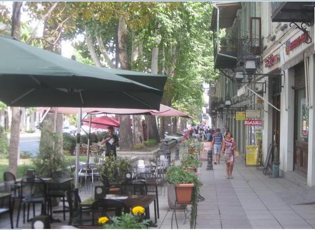 Evrika Apartments On Rustaveli Avenue ティビリシ エクステリア 写真